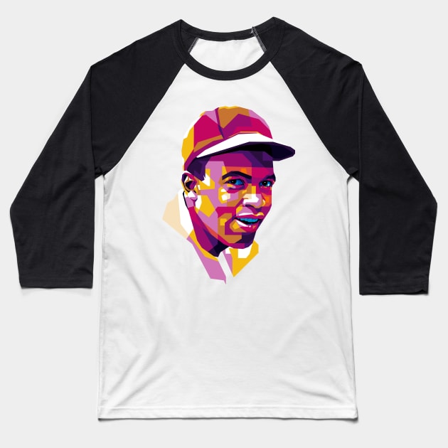 Jackie Robinson Baseball T-Shirt by Rekayasabumi